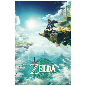 The Legend of Zelda : Tears of the Kingdom - Poster Hyrule Skies (91,5 x 61 cm)