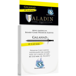 55 Protège Cartes Paladin - Galahad - Mini American 41 x 63 mm