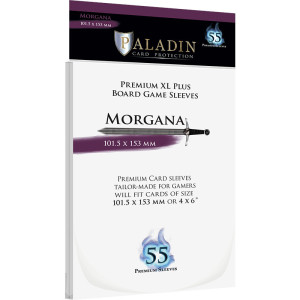 55 Protège Cartes Paladin - Morgana - Premium XL Plus 101.5 x 153 mm