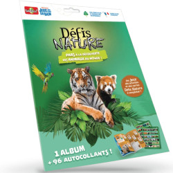 Pack Album Défis Nature - Les Animaux du Monde