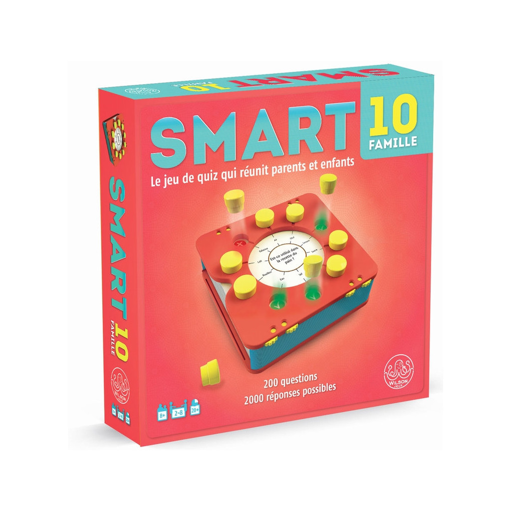 Smart 10 l'impertinent Wilson Jeux : King Jouet, Jeux de société