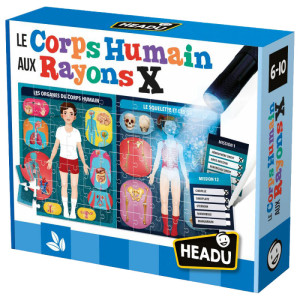 Acheter Le Corps Humain aux Rayons X - Jeu Educatif - Headu - Ludifolie