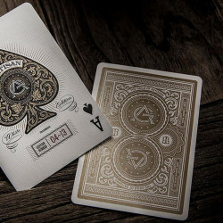 Cartes Bicycle Theory 11 - Artisan White Edition