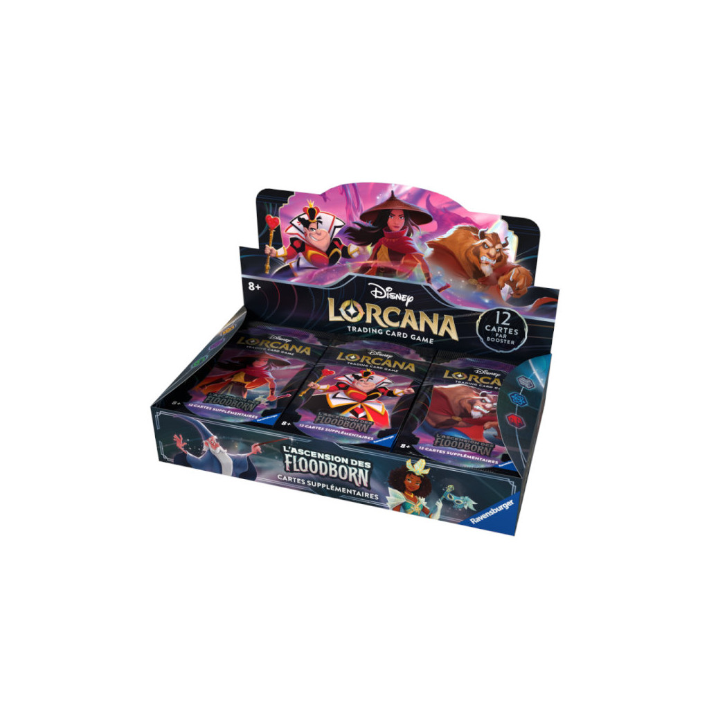 Ravensburger - Disney Lorcana : Premier Chapitre - Jeu de Carte à  Collectionner - Coffret Cadeau - Excellent pour Les collectionneurs - Dès 8  Ans - 12 Cartes - Version Française : : Jeux et Jouets