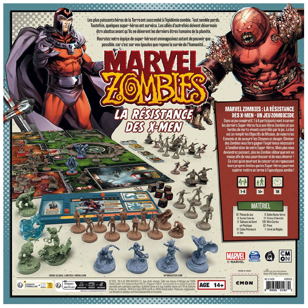 Jeu de Plateau Zombicide - Marvel Zombies - Undead Avengers