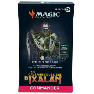 Magic : Les Cavernes Oubliées d'Ixalan - Deck Commander Rituels de Sang VF