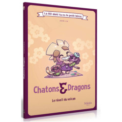 Chatons & Dragons - Le Réveil du Volcan - La BD dont tu es le Petit Héros