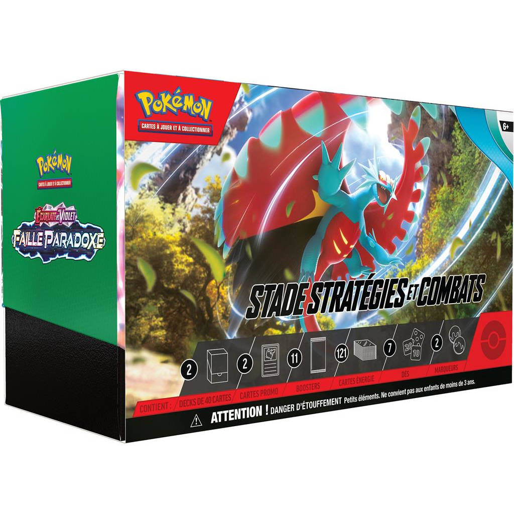 Portfolio de cartes Pokémon - ASMODEE - 180 cartes + Booster EV04