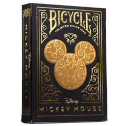 Cartes Bicycle Ultimates - Mickey Black/Gold