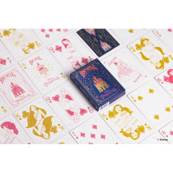 Cartes Bicycle Ultimates - Disney Princess Bleu