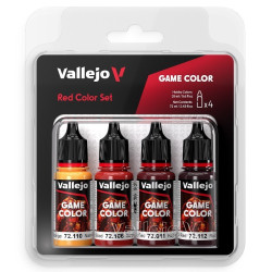 Vallejo - Color Set : Rouge