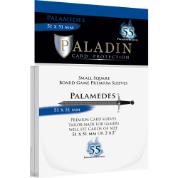 55 Protège Cartes Paladin - Palamedes - Small Square 51 x 51 mm