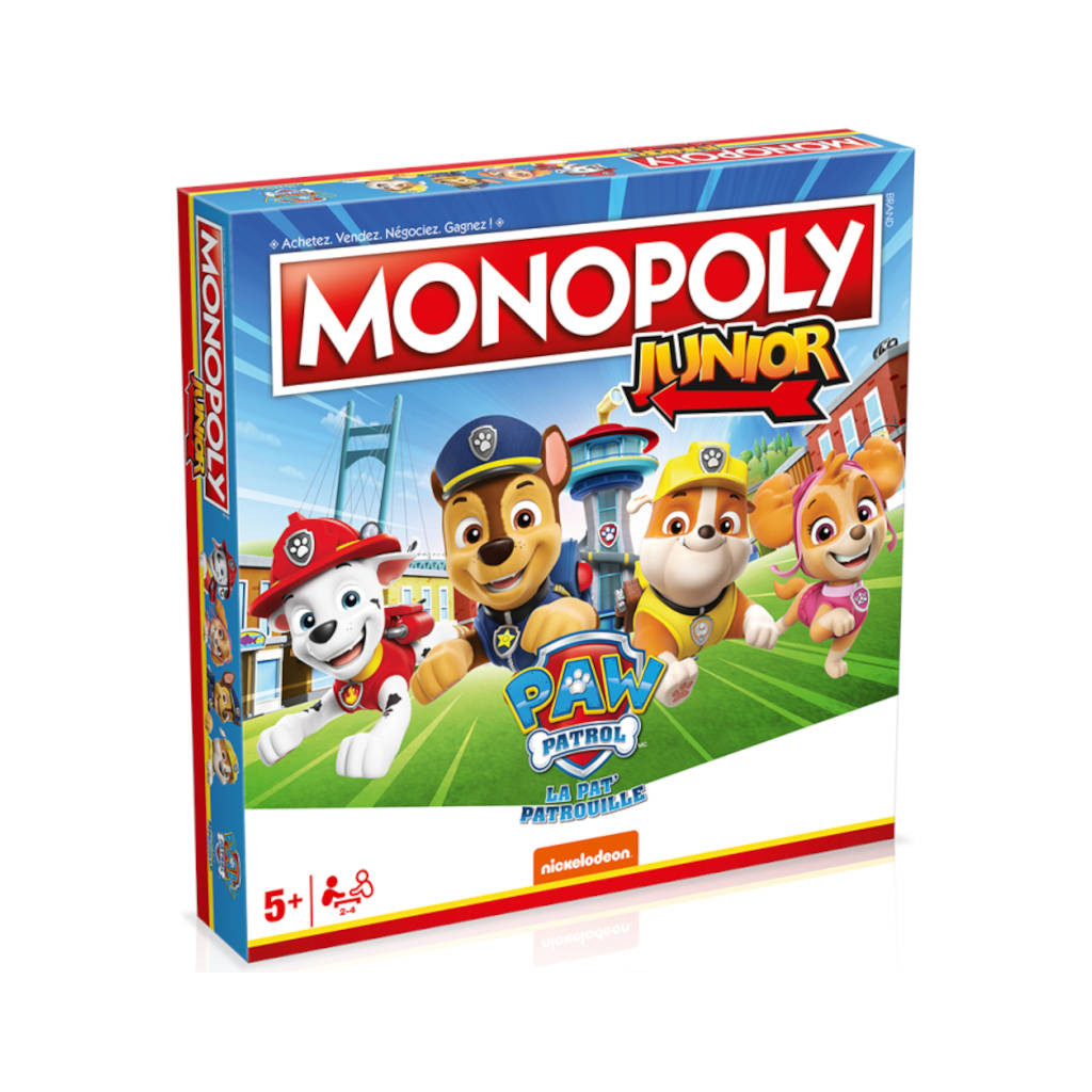 Acheter Monopoly Junior - La Pat'Patrouille - Ludifolie