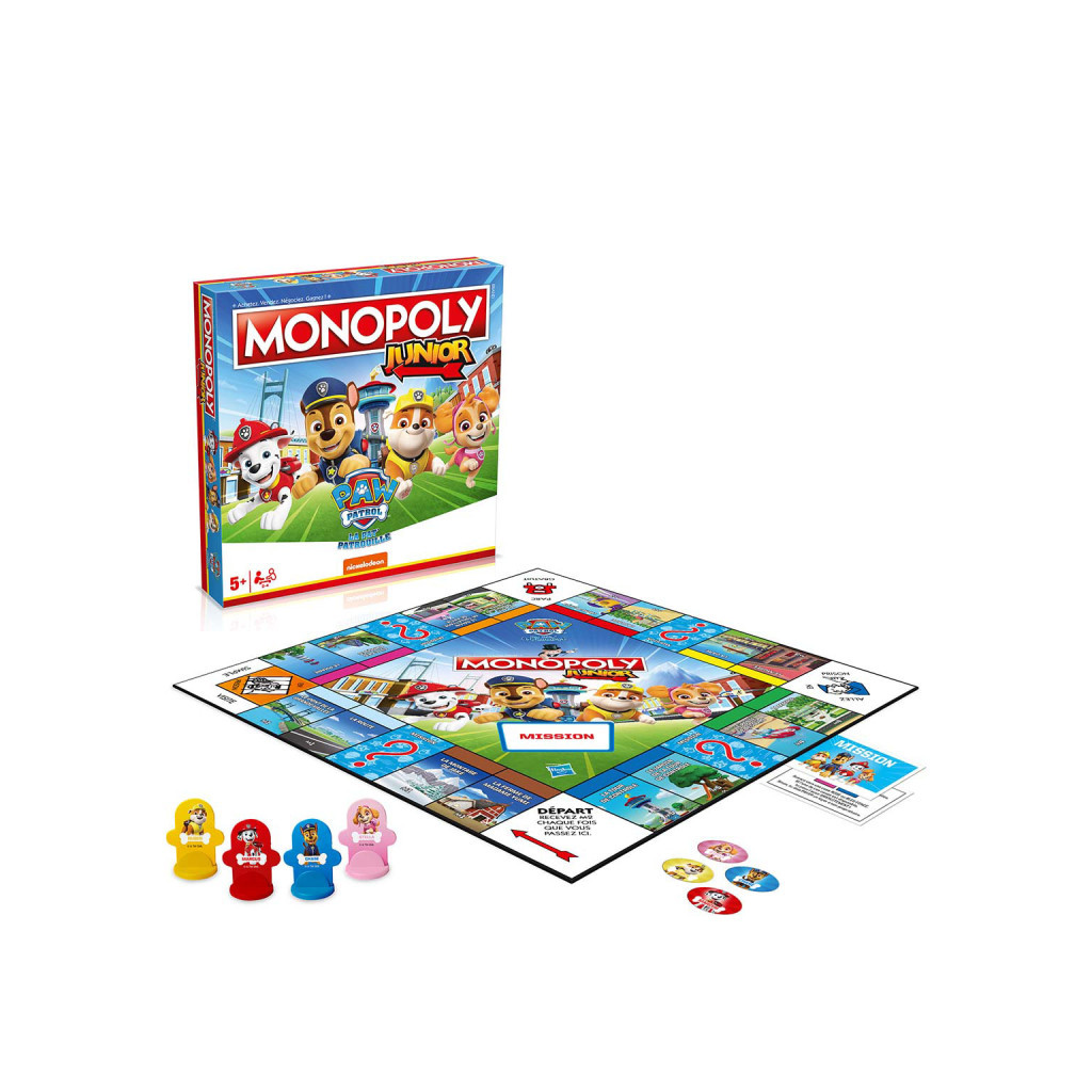 Acheter Monopoly Junior - La Pat'Patrouille - Ludifolie