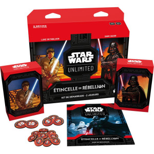 Star Wars Unlimited : Etincelle de Rébellion - Kit de Démarrage 2 Joueurs