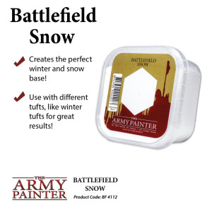 Army Painter : Flocage - Battlefield Snow