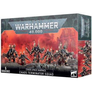 Warhammer 40K : Chaos Space Marines - Chaos Terminator Squad