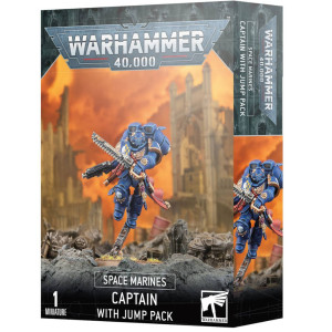 Warhammer 40K : Space Marines - Captain with Jump Pack