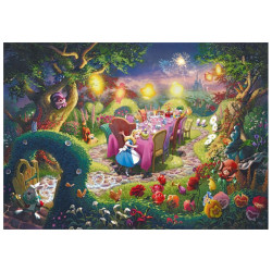 Puzzle Disney Kinkade - Tea Party du Chapelier Fou - 6000 pièces