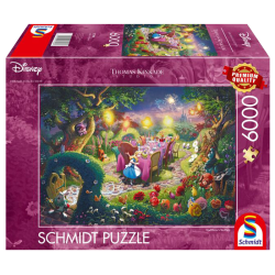 Puzzle Disney Kinkade - Tea Party du Chapelier Fou - 6000 pièces