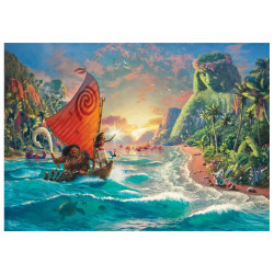 Puzzle Disney Kinkade - Vaiana - 1000 pièces