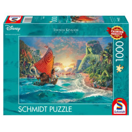 Puzzle Disney Kinkade - Vaiana - 1000 pièces