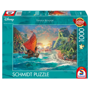 Puzzle Disney Kinkade - Vaiana - 1000 pièces