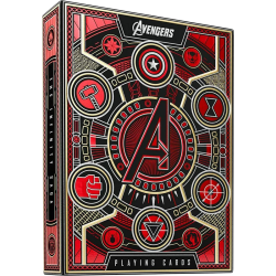 Cartes Bicycle Theory 11 - Avengers Rouge