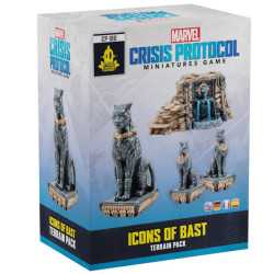 Marvel Crisis Protocol : Terrain Pack - Icons of Bast