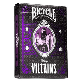 Cartes Bicycle Ultimates - Disney Villains Violet