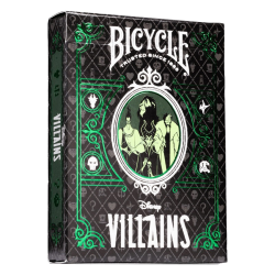 Cartes Bicycle Ultimates - Disney Villains Vert