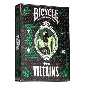 Cartes Bicycle Ultimates - Disney Villains Vert