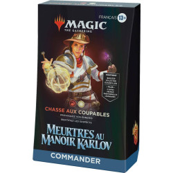Magic : Meurtres au Manoir Karlov - Deck Commander Chasse aux Coupables