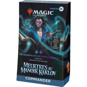 Magic : Meurtres au Manoir Karlov - Deck Commander Revenants en Reconnaissance