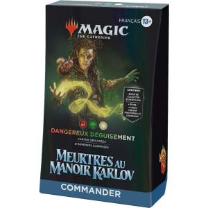 Magic : Meurtres au Manoir Karlov - Deck Commander Dangereux Déguisement