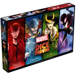 Dice Throne : Marvel - Thor/Loki/Scarlet Witch/Spider-Man