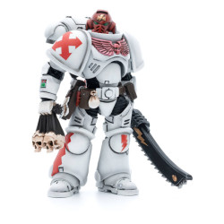 W40K - Figurine Joy Toy : White Scars Sergeant Tsendbaatar