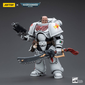 W40K - Figurine Joy Toy : White Scars Sergeant Tsendbaatar