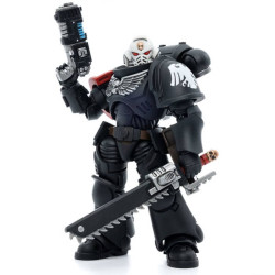 W40K - Figurine Joy Toy : Raven Guard Sergeant Ashan