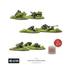 Bolt Action : French Army Weapons Teams