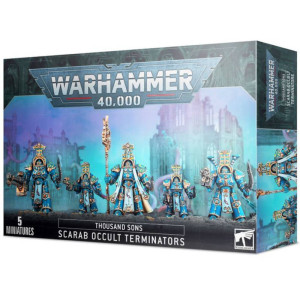 Warhammer 40K : Thousand Sons - Scarab Occult Terminators