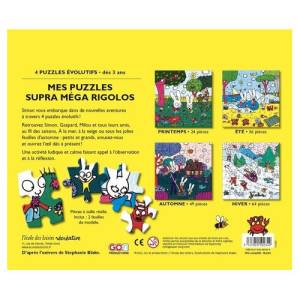 Mes Puzzles Supra Méga Rigolos - Puzzles Evolutifs