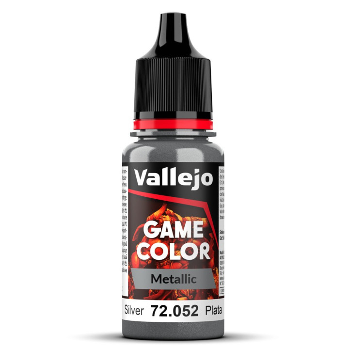 Vallejo - Game Color Metallic : Silver