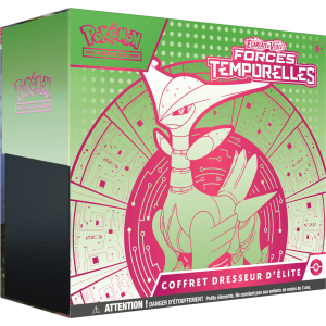 Pokémon EV05 : Forces Temporelles - Coffret Dresseur d'Elite - Vert-de-Fer