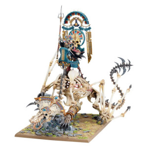 Warhammer : The Old World - Tomb Kings of Khemri - Tomb King on Necrolith Bone Dragon