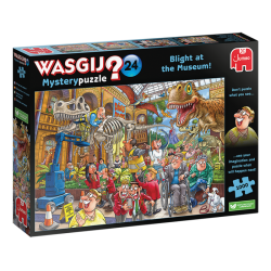 Puzzle Wasgij Destiny 24 - Panique Au Musée ! - 1000 pièces