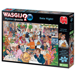 Puzzle Wasgij Mystery 26 - Soirée en Amoureux ! - 1000 pièces