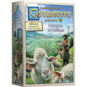 Carcassonne - Moutons et Collines - Ext 9 (nouvelle édition)