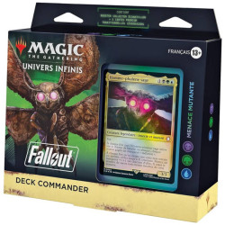 Magic : Univers Infinis - Deck Commander Fallout Menace Mutante