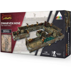 Dungeons & Lasers - Dwarven Mine (Prépeint)